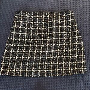 LOFT Multi color Tweed Mini Skirt